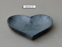 Heart Shape Stone Made Soap Dish