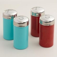 Stainless Steel Salt and Pepper Shakers