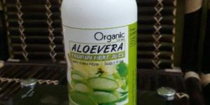 Organic Aloe Vera Fibre Juice