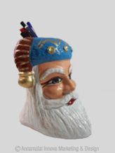 Santa Claus Face Pen Stand