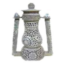 Handcrafted Lantern Marble Lamp
