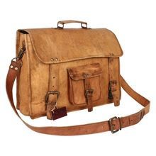 Leather Messenger Bag
