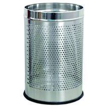 Stainless Steel Perforated Open Dustbin