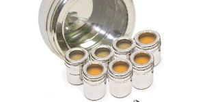 Stainless Steel Salt Container