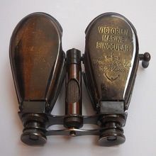 Antique Brass Nautical Binocular