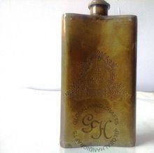 Brass Captain Whiskey Bottle