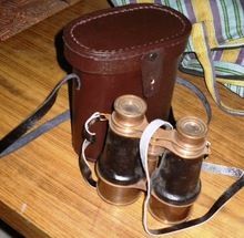 Nautical 6 Inches Antique Brass Binocular