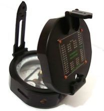 Nautical Brass Black Brunton Compass