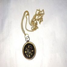 Nautical Brass Pendant Compass