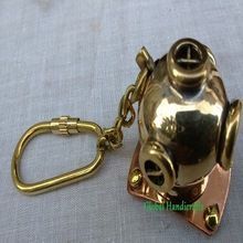 Nautical Diving Helmet Key Chain