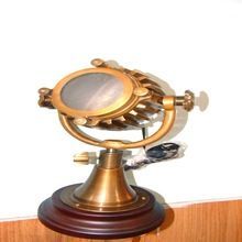 Nautical Office Table Spot Light on Base