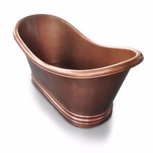 Double Slipper Bath Tub Antique Copper