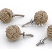 Jute Rope Cabinet Knobs
