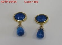 American Diamond Colourful Fashion Earrings