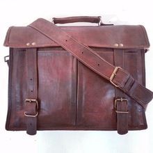 Handmade Vintage Cross Body Laptop Bag