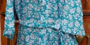 Cotton Hand Block Printed Bathrobes