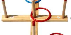 Toss Ring Wooden Toy