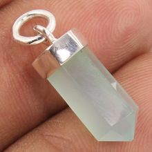 AQUA CHALCEDONY Gemstone Pendant