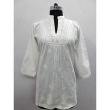 White Tunic Top Blouse