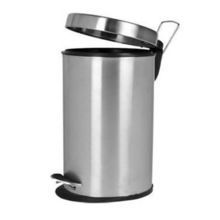 Trolley Stainless Steel Swing Dustbin