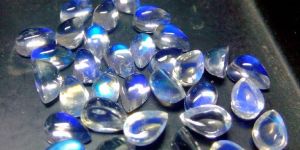 Rainbow Moonstone Cabochon Gemstone