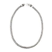 Traditional Oxidised Antique Silver Chain