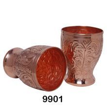 Copper Water Glass