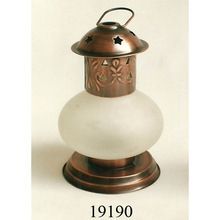 Iron Round Glass Lantern