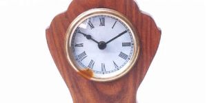 Wooden Table Desk Clock