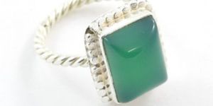 Green Onyx Ring