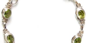 Peridot Gemstone Handmade Bracelet