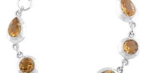 Precious Stone Citrine Bracelet