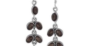 Smoky Quartz Earring