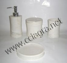 White Marble Bath Amenities