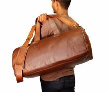 Leather Duffel Beg