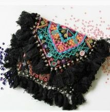 COTTON BANJARA EMBROIDERY CLUTCH BAG