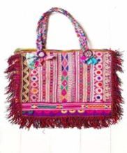 Emroidary Cotton Canvas Tote Bag