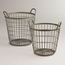 METAL WIRE IRON FRUIT BASKET