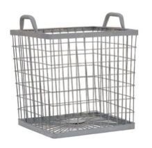 RUST WIRE IRON FRUIT BASKET