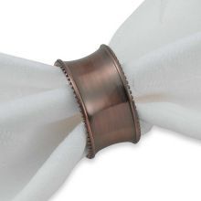 Copper Antique Hammered Napkin Ring