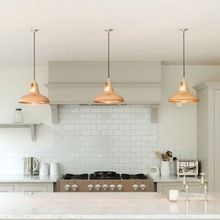 Modern Kitchen Copper Pendant
