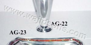 ALUMINIUM MOSAIC VASE