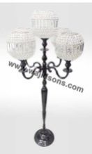 Crystal Floor Candelabra