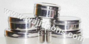 Stainless Steel Round Box
