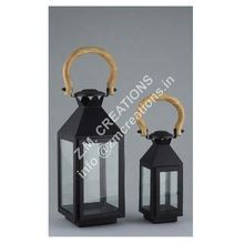 BLACK Home Decor Lantern