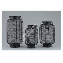 Iron Candle Holder Lantern