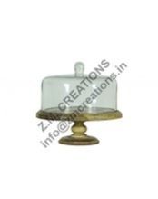 Mango Wood Cake Plate