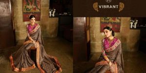 Embroidered Design Indian Party Wear Saree