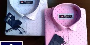 Valbone solid men's casual printed shirts