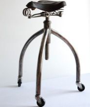 Industrial Vintage Cycle Style Bar Stool